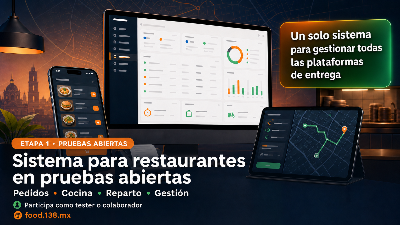 De un restaurante real a una plataforma en pruebas: buscamos testers y colaboradores de desarrollo